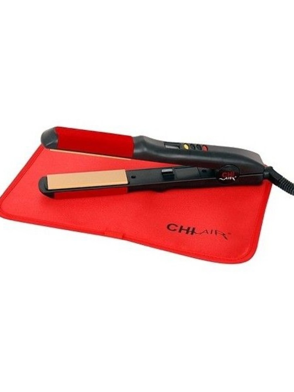 CHI AIR RED VELVET Regular 1" Ceramic Flat Iron ~Hair Straightener ~Curler ~NIB